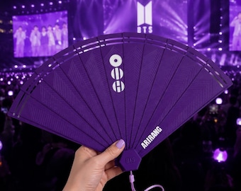 Abanico plegable de la gira mundial de BTS