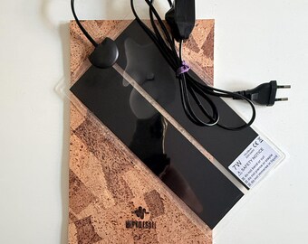 Korketui für 7-Watt-Heizmatten, passend für Matten mit den Maßen 15 x 28 cm.