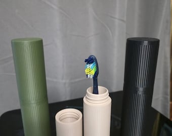 estojo de viagem para escova de dentes