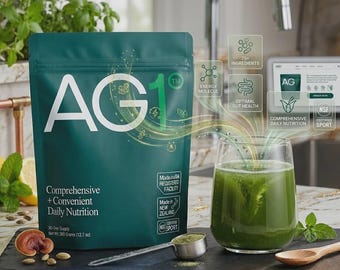 Genuine AG1 Daily Foundational Nutrition 12.7oz 360g 30 Day Supply