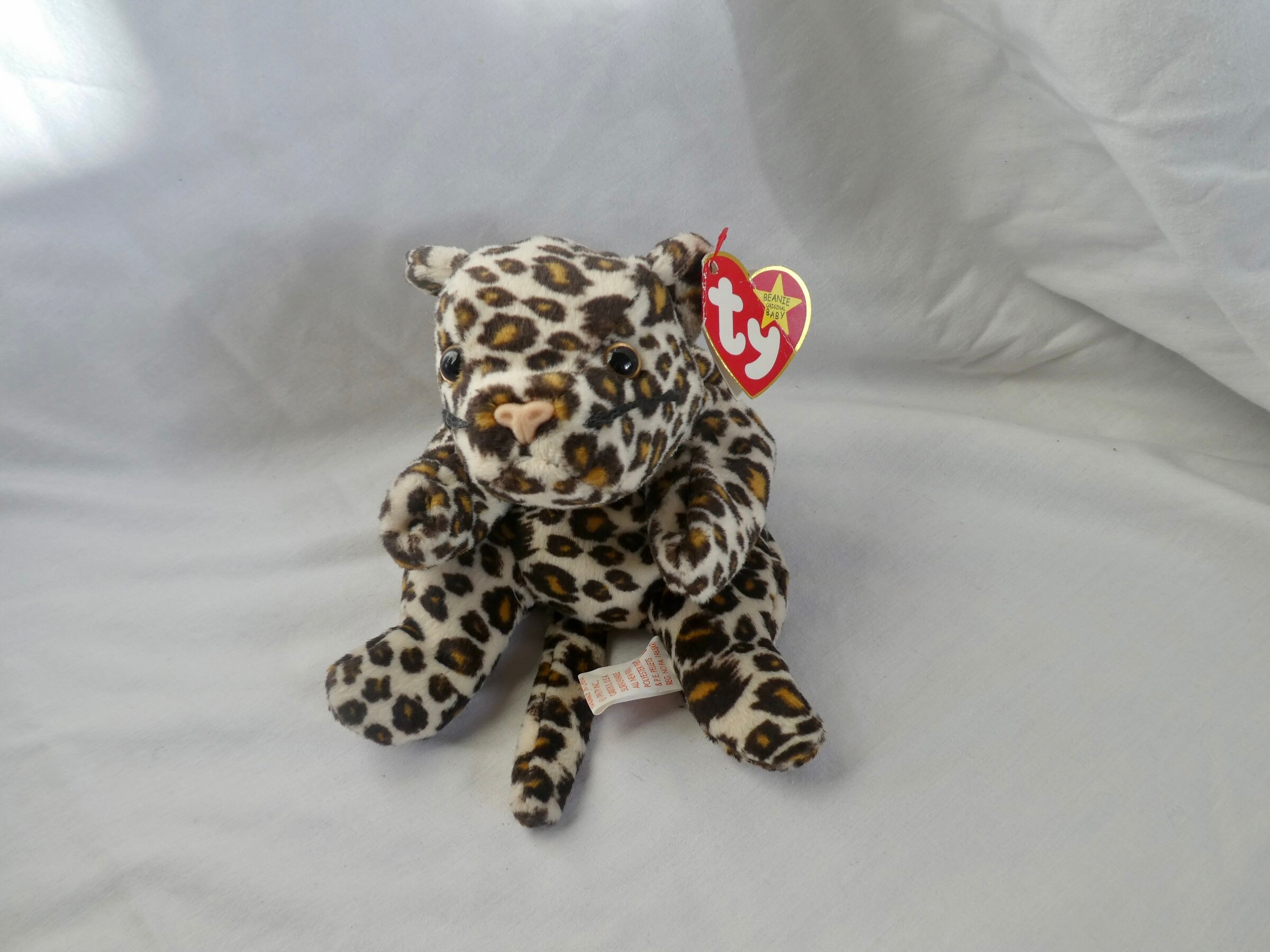 Ty Beanie Babies Freckles the Leopard Etsy UK