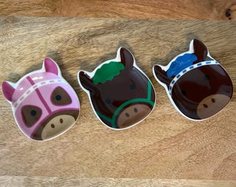 Year of the Horse Mahjong Dice Dish