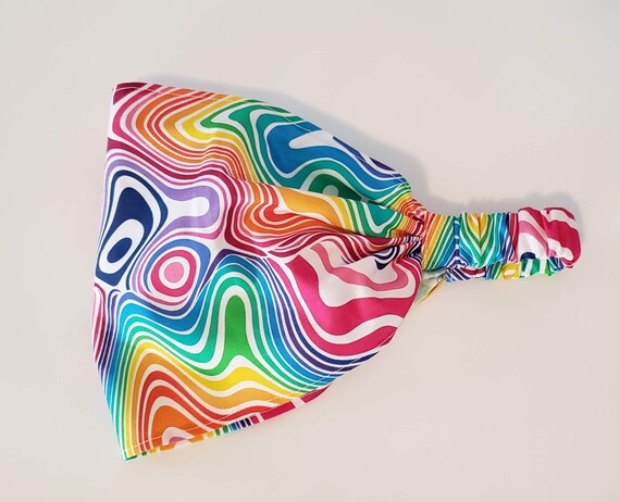 Trippy headband Peace Sign Headband | Peace Symbol Bandeau | Soul Flower main image 4
