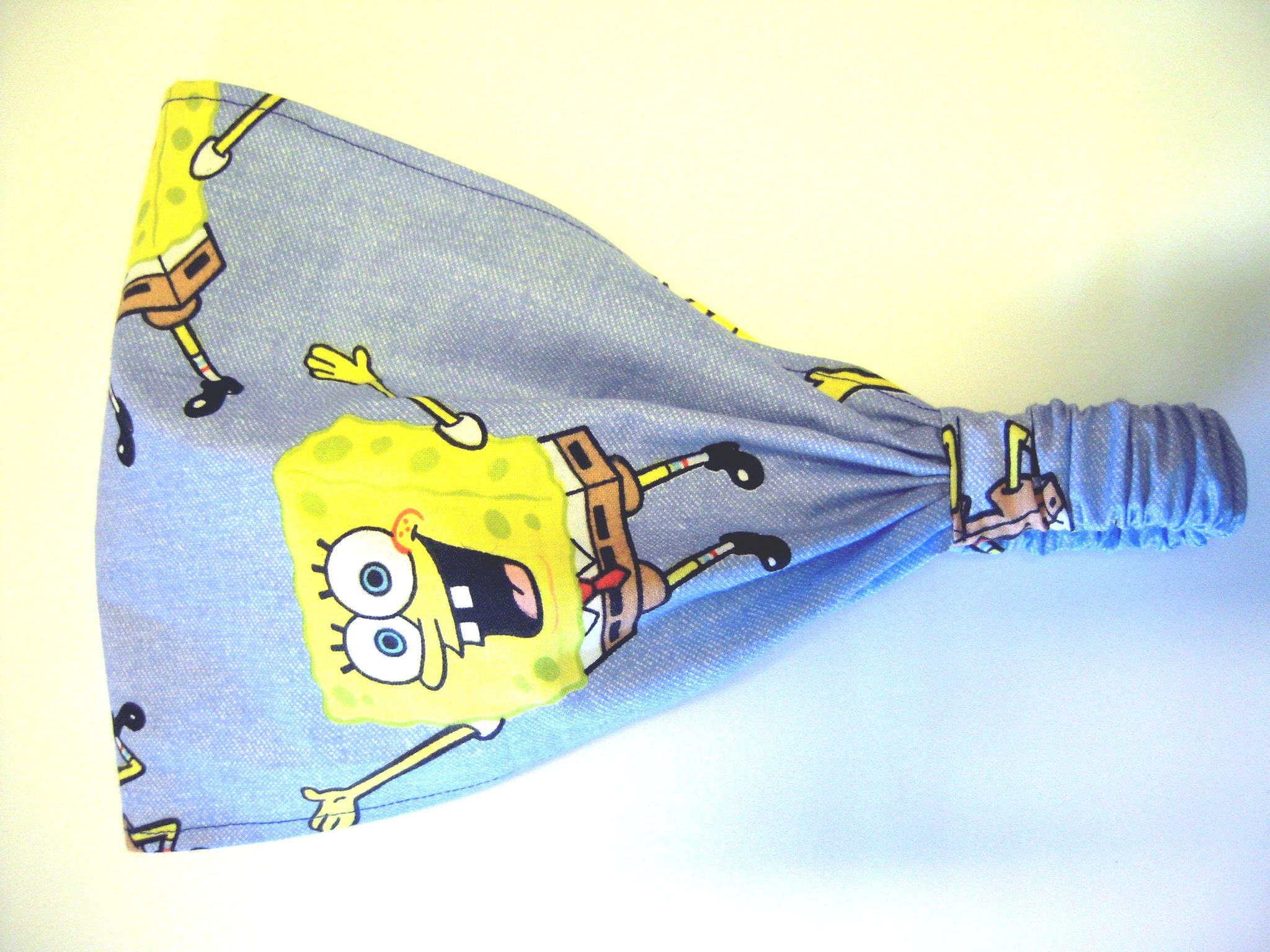 Spongebob Wide Headband by FreCkLes GarDeN Boho head Etsy