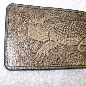 alligator wallet wallet / billfold, gator wallet/billfold. A-12 I ship the same day as you order image 5