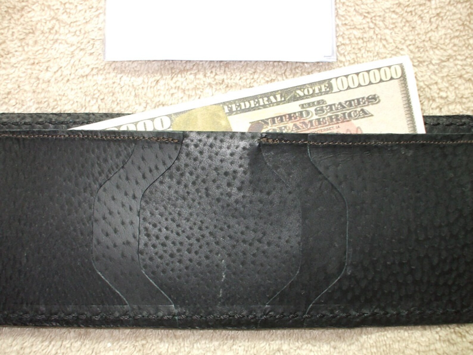 Custom Deer Wallet / Billfold Buck Wallet. 112 I Ship the Etsy