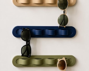 Porta occhiali da sole da parete / Espositore per occhiali minimalista / Organizzatore per occhiali moderno / Decorazione per casa e camera da letto
