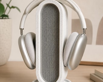Headphone Stand | Headphone Holder | Modern Desk Organizer | Minimalist Office Desk Decor