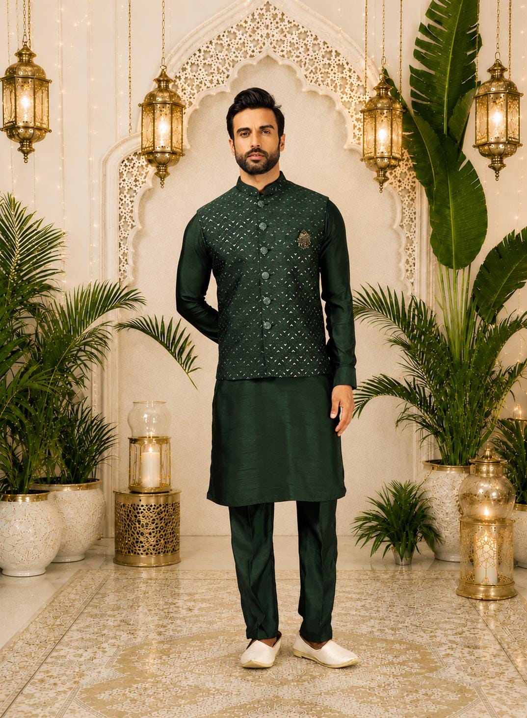 green mehndi dress for men Mehendi Outfit Mens pakistani mens mehndi outfit