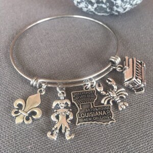 New Orleans 10-Charm Bracelet