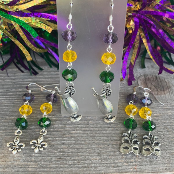 Carol Cassisa Bon Mardi Gras Earrings main image 0