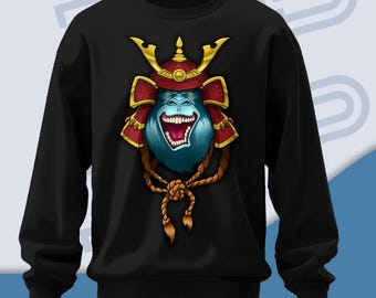 Sudadera gruesa unisex Gorilla Budo