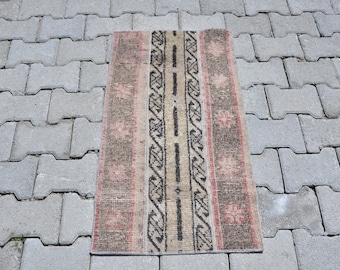 2x3, Small Turkish Rug, Door Mat Rug, Small Anatolian Rug, 2x3 Turkish Rug, Vintage Rug,Oushak Rug,Small Rug,Mini Rug,Vintage Mini Rug,