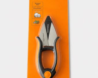 Fiskars Herb Snip Stainless Steel Precision Garden Scissors | Easy Action Shears