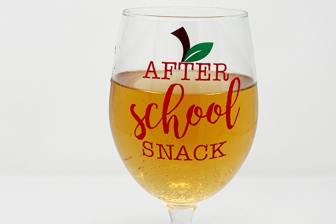 Teacher Wine Glass Teacher Gift Fun Wine Glasses Etsy