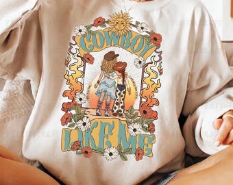 Cowboy Like Me PNG, I Knew It I Knew You Toy Friends inspiré chemise Design, vintage western cowgirl musique fan téléchargement numérique