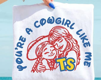 Fichier numérique PNG TS5 Cowgirl Like Me, Jessie Taylor Pocket broderie chemise, Swiftie Toy Story inspiré téléchargement