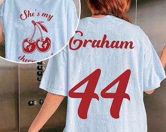 Cherry Pie PNG, Garrett Graham Hannah Wells Off Campus inspiré Briar U Hockey Romance chemise livresque Design Sublimation fichier numérique