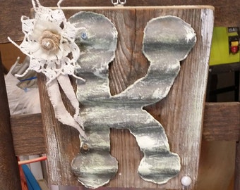 Rustic Letter K