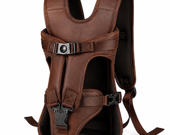 Luxus Leder Haustier Rucksack, Freihand Reisetasche für kleine Hunde