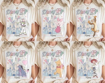 Personalized Family Disney 2026 Shirt | Custom Last Name Vacation Tee | Vintage Disney World Trip Hoodie