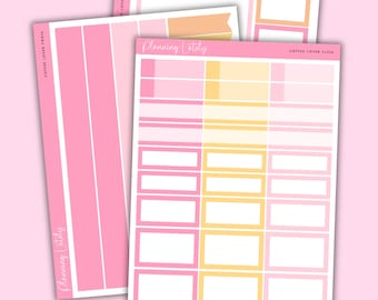 Coffee Lover Functional Add Ons | Planner Sticker Sheet | Memory Planning Stickers