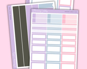 Haunted Library Functional Add Ons | Planner Sticker Sheet | Memory Planning Stickers