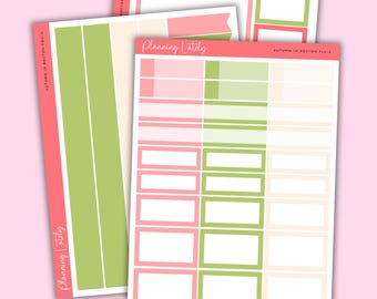 Autumn in Boston Functional Add Ons | Planner Sticker Sheet | Memory Planning Stickers