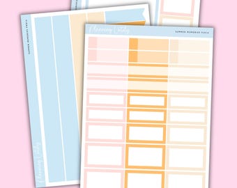 Summer Memories Functional Add Ons | Planner Sticker Sheet | Memory Planning Stickers