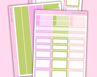 Stories in Tokyo Functional Add Ons | Planner Sticker Sheet | Memory Planning Stickers
