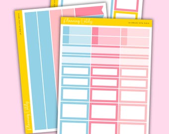La Dolce Vita Functional Add Ons | Planner Sticker Sheet | Memory Planning Stickers