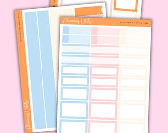 California Dreaming Functional Add Ons | Planner Sticker Sheet | Memory Planning Stickers