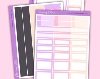 Halloween in New Orleans Functional Add Ons | Planner Sticker Sheet | Memory Planning Stickers