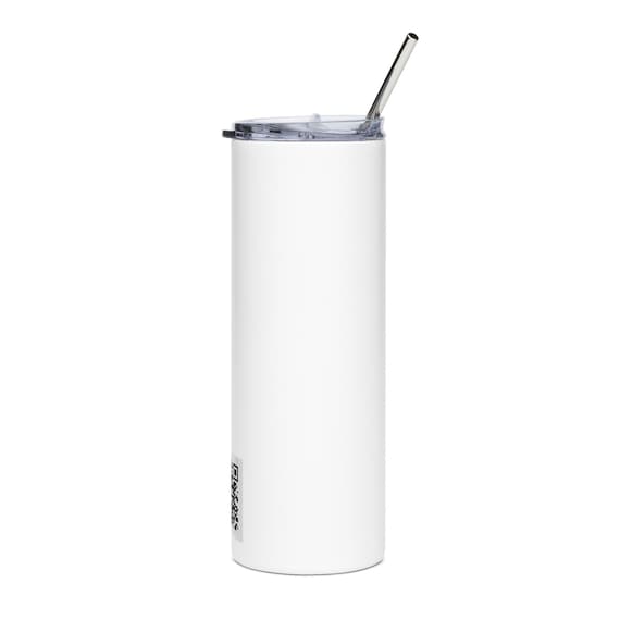 QR Code Stainless Steel Tumbler 20oz | Slim Travel Cup