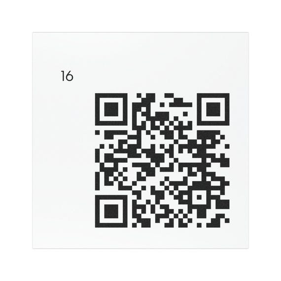 QR Code Car Magnet 16 | Vehicle Sticker