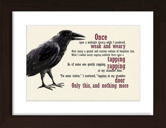 bart simpson edgar allan poe the raven
