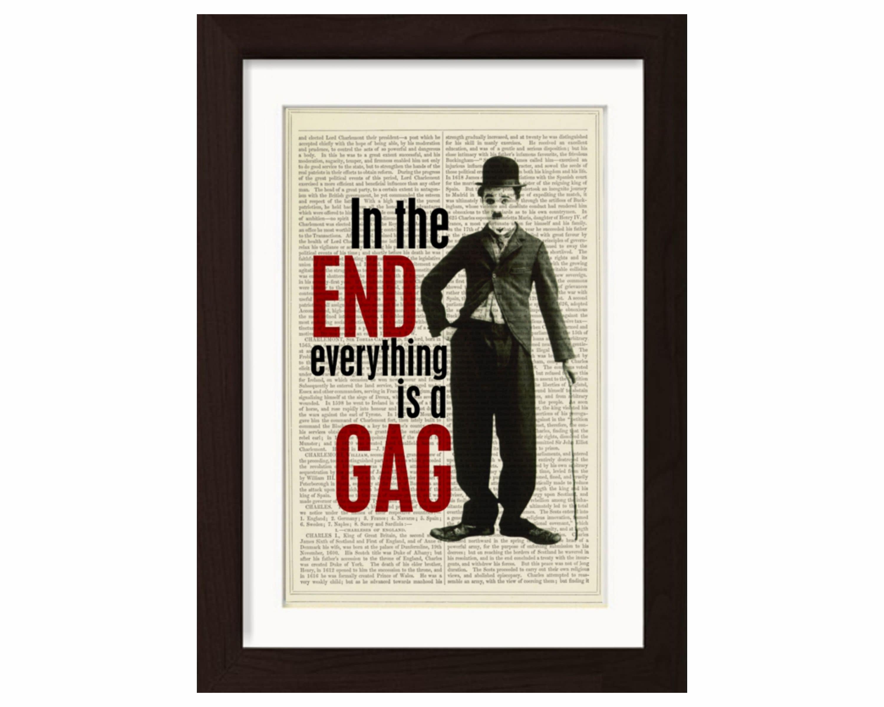 チャールズ・チャップリン デニムアート 額縁付き