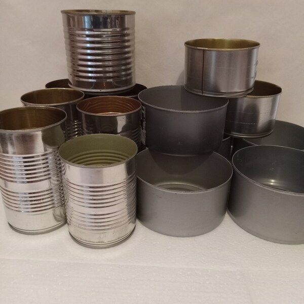 Empty Tin Cans - Etsy