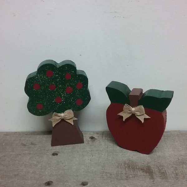 Apple Kitchen Decor Etsy