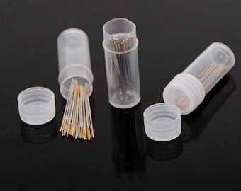 30pcs Cross Stitch Needles Blunt Embroidery Needles Large Eye Hand Sewing Needles for Needlework Craft DIY Stitching Supplies