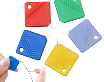 Automatic Needle Threader Easy Sewing Tool for Hand Stitching Embroidery Quilting Cross Stitch Needlework DIY Craft Accessory
