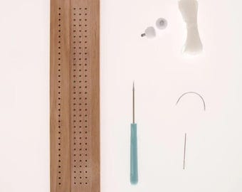 Bookbinding Ruler & Stitching Guide Set | DIY Diary, Journal, Album  Book Cover Making Positioning Tool for Handmade Bookbinding