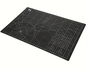 Self-Healing Cutting Mat 18x12 Inch, PVC Non-Slip Craft Cutting Board for Leather, Paper, Fabric, Quilting & DIY Art Projects