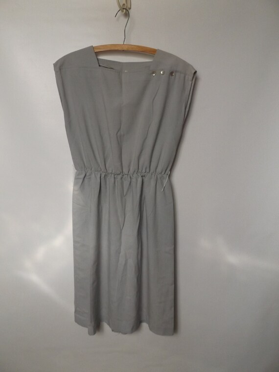 Grey dress size 16 sale