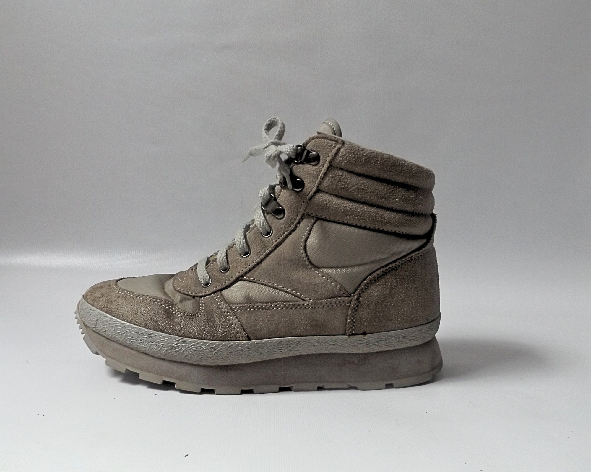 80s-90s/USA製ビンテージ★L.LBean★ローカット ビーンブーツ【27.0-27.5程度/暗茶】Vintage boots◆WB19-11 Vintage 80s L.L. Bean Women's Hiking Boots, Women's Size 9