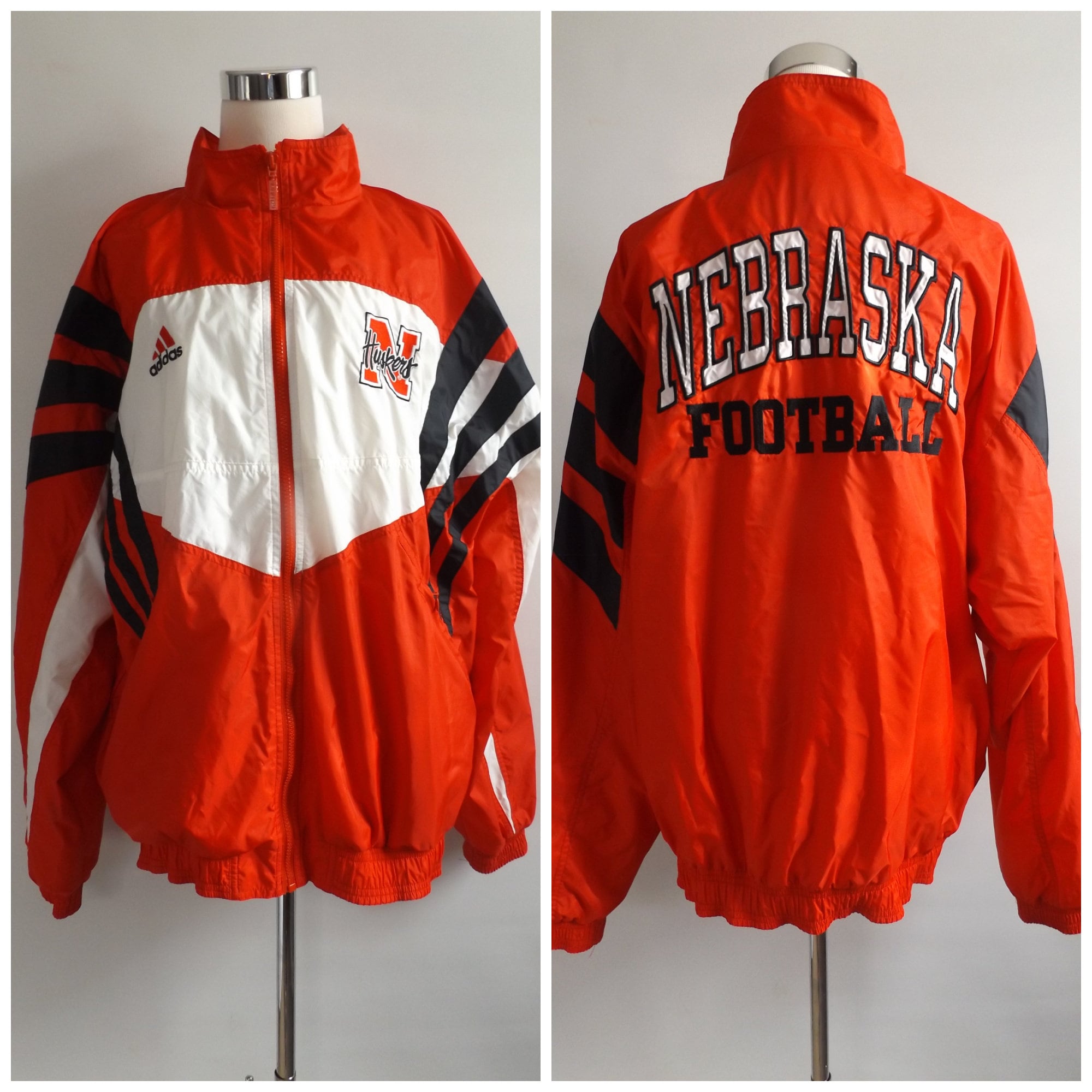 90s Nebraska Cornhusker Windbreaker 