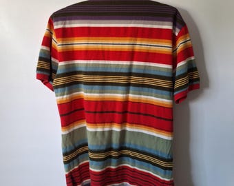 RALPHLAURENラガーシャツ USA 90s 00s Y2K LOLIFE Vintage 90s Y2K Polo Ralph Lauren Horizontal Nautical Stripe