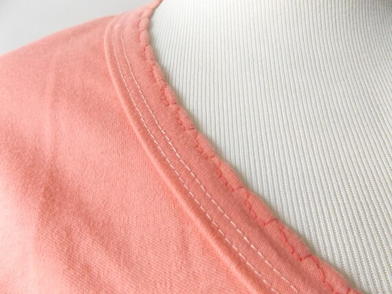 vintage 80s heart applique blouse, women's size m… - image 2