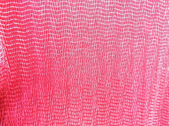 90s raspberry pink stretchy blouse, women's mediu… - image 3