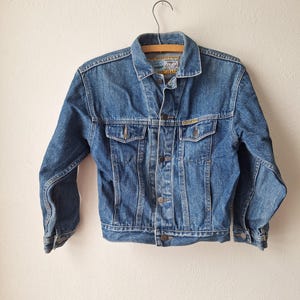 追跡便【 】クロップド 90 年代デニムジャケット ヴィンテージ JP クォーリー クロップド デニム ジャケット | 90